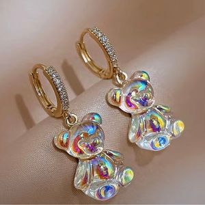 Bear design dangle earring ✨